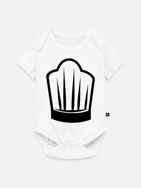 Küchenchef - Baby Premium Kurzarmbody - Weiß