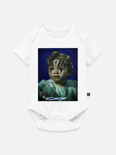 Global Art - Baby Premium Kurzarmbody - Weiß