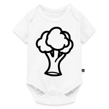 brocoli - Body à manches courtes Premium Bébé - blanc - Devant