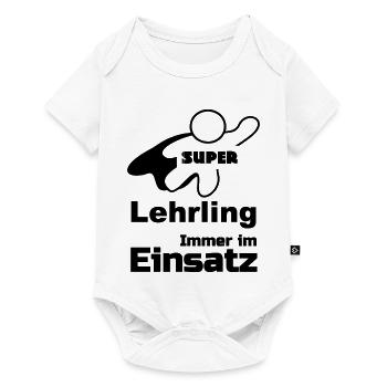 Super Lehrling Geschenk - Baby Premium Kurzarmbody - Weiß - Vorne