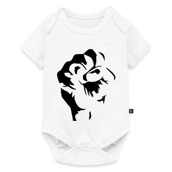 Faust - Baby Premium Kurzarmbody - Weiß - Vorne