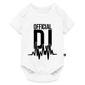 dj - Baby Premium short-sleeve bodysuit - white - Front