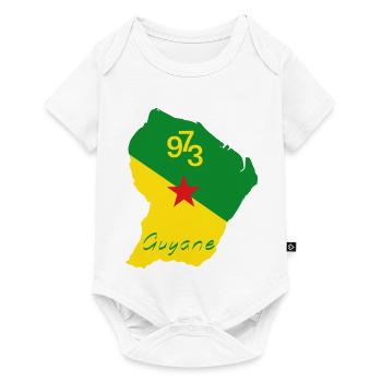 Guyana - Baby Premium short-sleeve bodysuit - white - Front