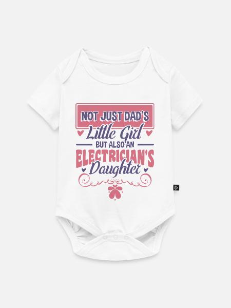 Elektriker Mädchen - Baby Premium Kurzarmbody - Weiß