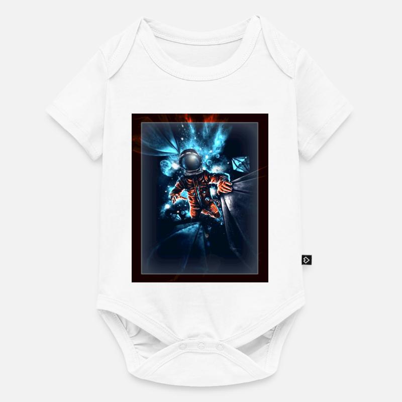 Astronaute - Body à manches courtes Premium Bébé - blanc