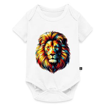 Lion - Baby Premium short-sleeve bodysuit - white - Front