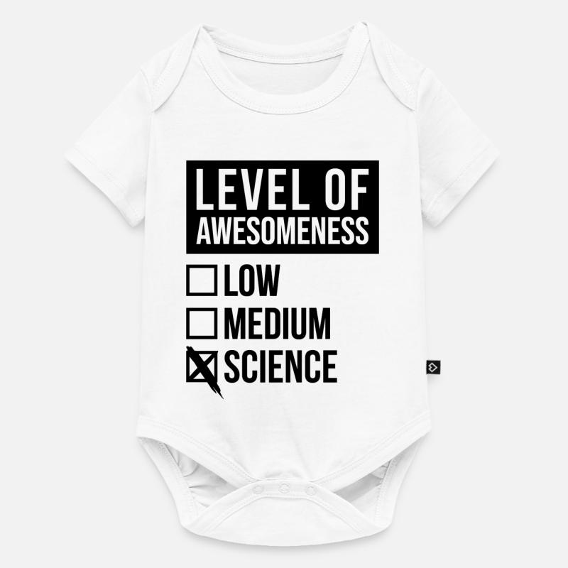 science - Body à manches courtes Premium Bébé - blanc