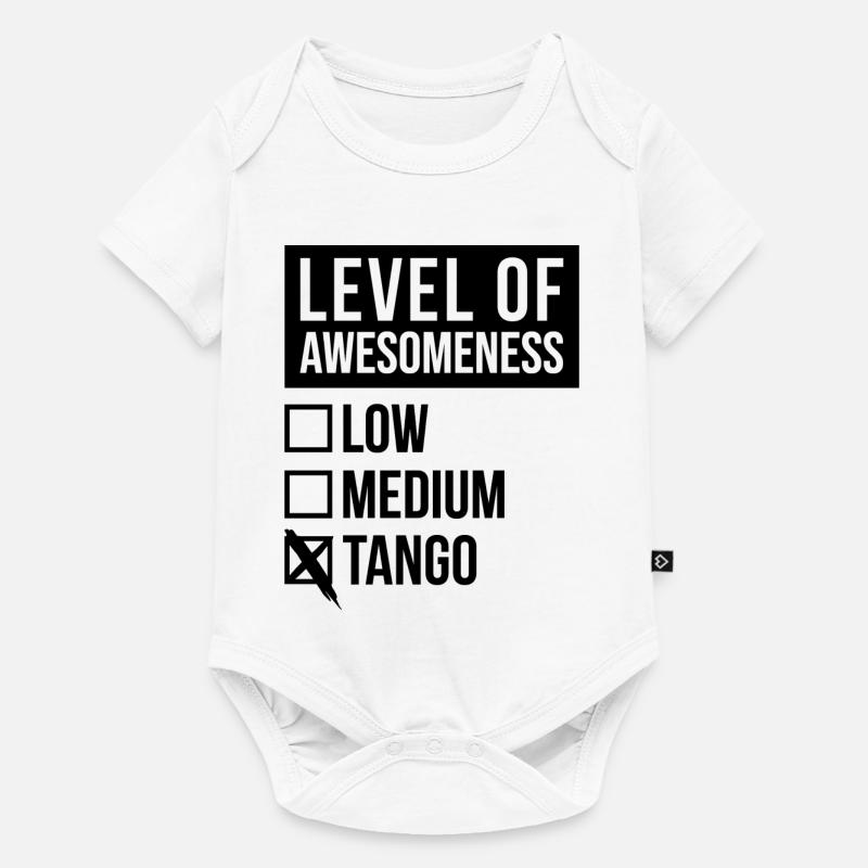 Tango - Baby Premium Kurzarmbody - Weiß