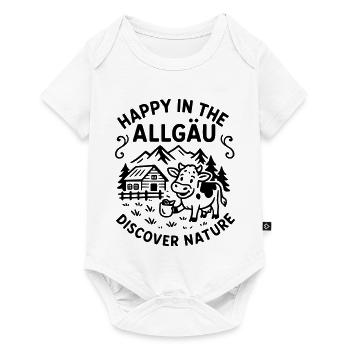 happyallgaeu - Baby Premium short-sleeve bodysuit - white - Front