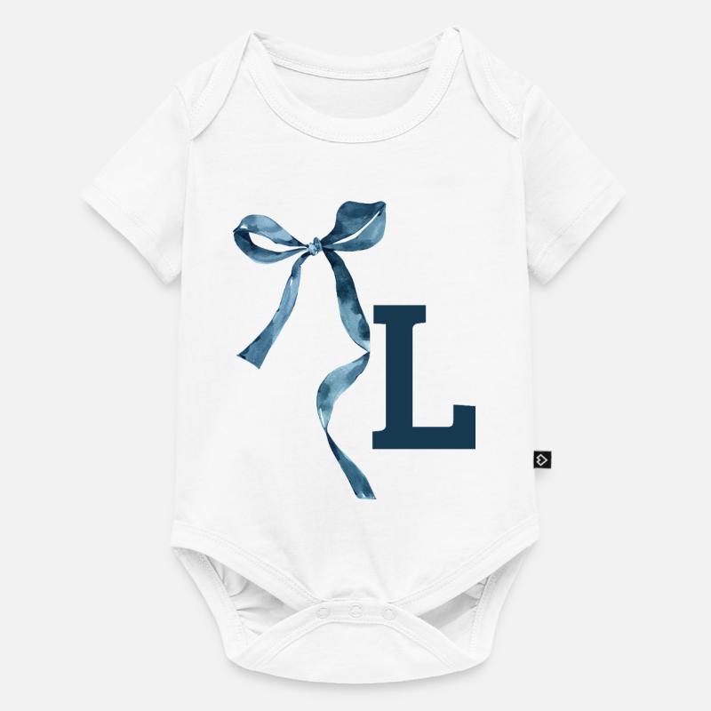 Monogramme l idée cadeau  - Body à manches courtes Premium Bébé - blanc