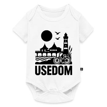 Usedom Island - Baby Premium short-sleeve bodysuit - white - Front