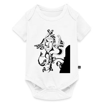 sakura - Baby Premium short-sleeve bodysuit - white - Front