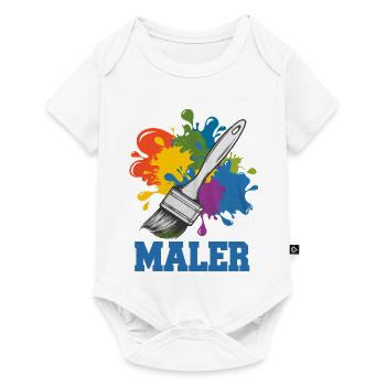 Painter Costume Splashes of Color Carnival Colorful - Baby Premium short-sleeve bodysuit - white - Front