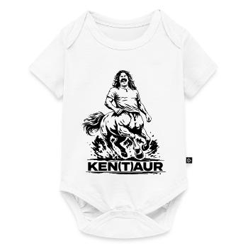 Kenta - Baby Premium Kurzarmbody - Weiß - Vorne