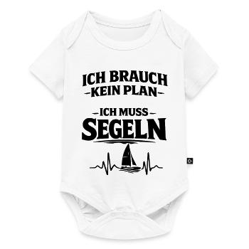 Sailing - Baby Premium short-sleeve bodysuit - white - Front