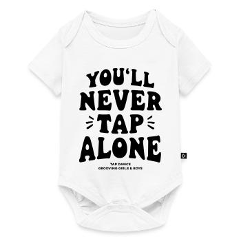 Tu ne clapoteras jamais seul - Tap-shirt - Body à manches courtes Premium Bébé - blanc - Devant