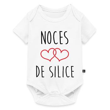 Silica's wedding 77 years of marriage - Baby Premium short-sleeve bodysuit - white - Front