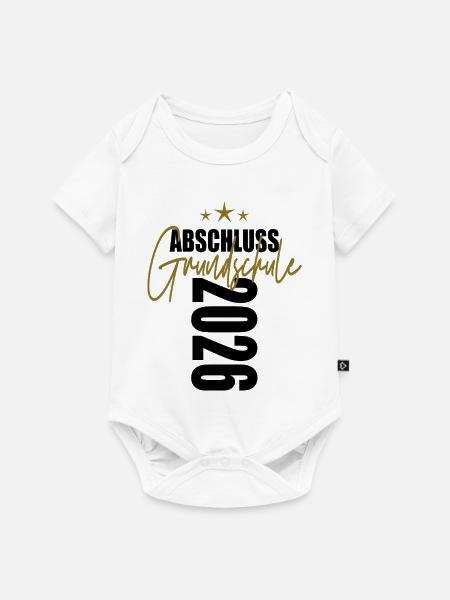 Abschluss Grundschule 2026 - Baby Premium Kurzarmbody - Weiß