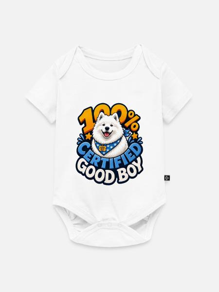 Samojeden - Baby Premium Kurzarmbody - Weiß