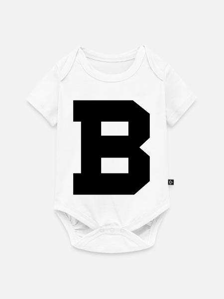 B - Baby Premium Kurzarmbody - Weiß