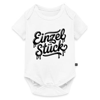 Einzelstück - Baby Premium Kurzarmbody - Weiß - Vorne
