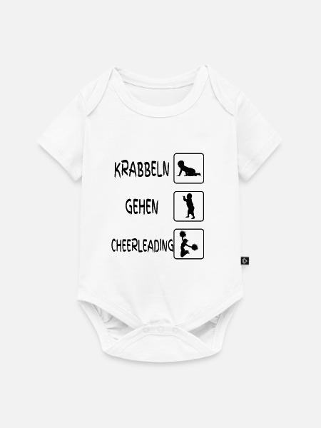 Cadeau de bébé cheerleading - Body à manches courtes Premium Bébé - blanc