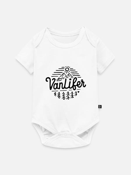 Vanlifer Vanlife - Baby Premium Kurzarmbody - Weiß