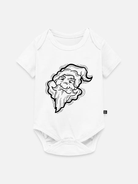 Weihnachtsmann - Baby Premium Kurzarmbody - Weiß