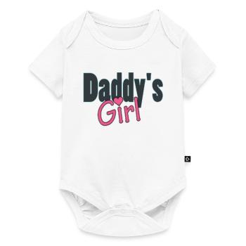 daddy's girl - Baby Premium short-sleeve bodysuit - white - Front