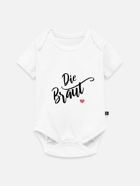 Die Braut - Baby Premium Kurzarmbody - Weiß