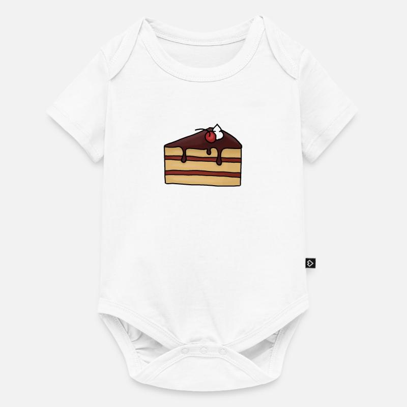 cake cake - Baby Premium short-sleeve bodysuit - white