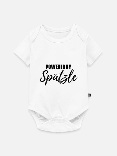 Spätzle | Schwaben Schwabe Schwäbisch Geschenkidee - Baby Premium Kurzarmbody - Weiß