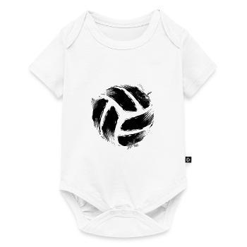 Joueur de volleyball | Cadeaux de joueur d'équipe de volleyball - Body à manches courtes Premium Bébé - blanc - Devant