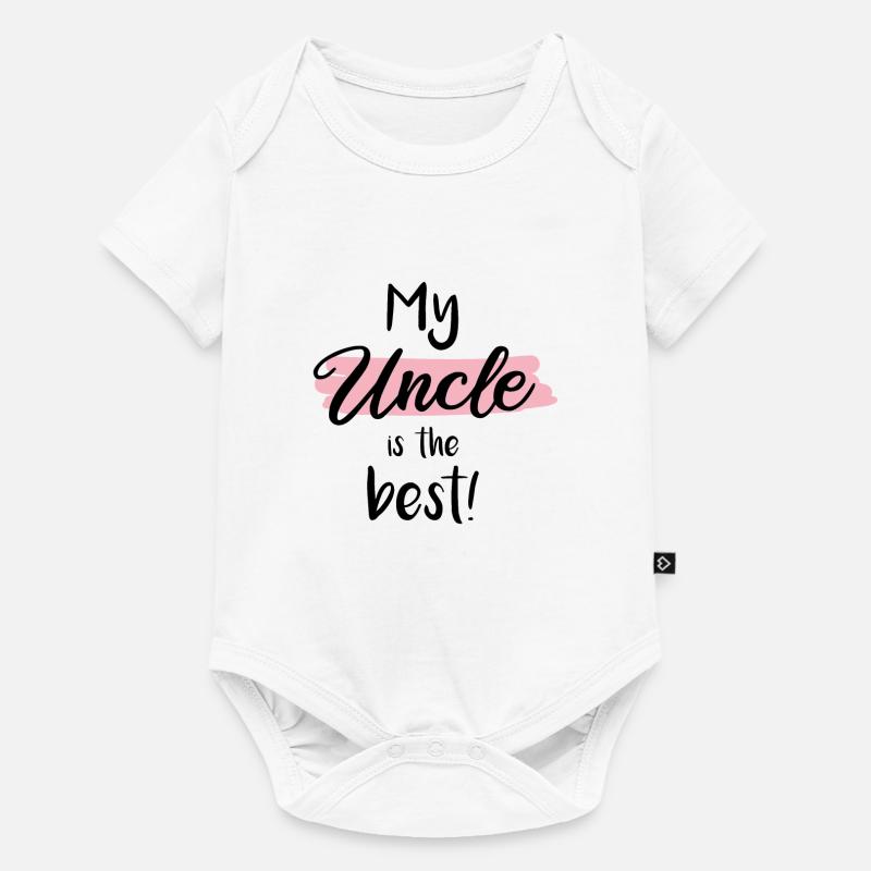 Mon oncle, c’est le meilleur ! - Body à manches courtes Premium Bébé - blanc
