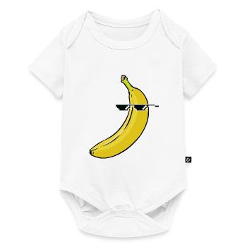 Banana Thug - Body à manches courtes Premium Bébé - blanc - Devant