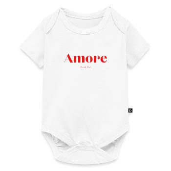 t shirt amore dolce vita gift - Baby Premium short-sleeve bodysuit - white - Front