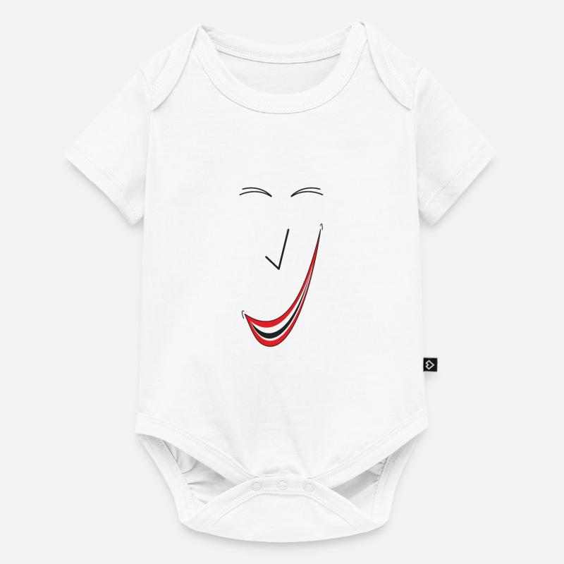 Beau sourire B01. - Body à manches courtes Premium Bébé - blanc