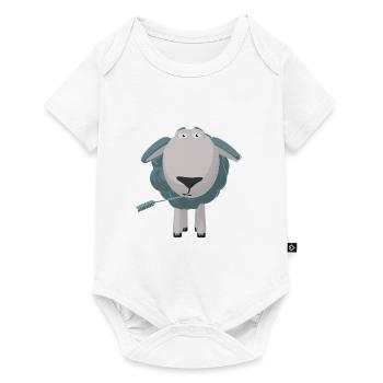 Eli The Sheep - Baby Premium short-sleeve bodysuit - white - Front