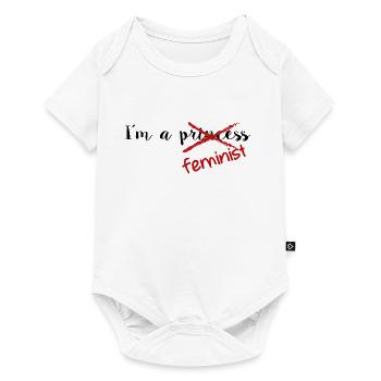 Feminist - Baby Premium short-sleeve bodysuit - white - Front