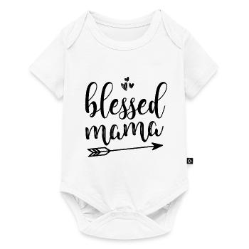 Mère Maman - Body à manches courtes Premium Bébé - blanc - Devant