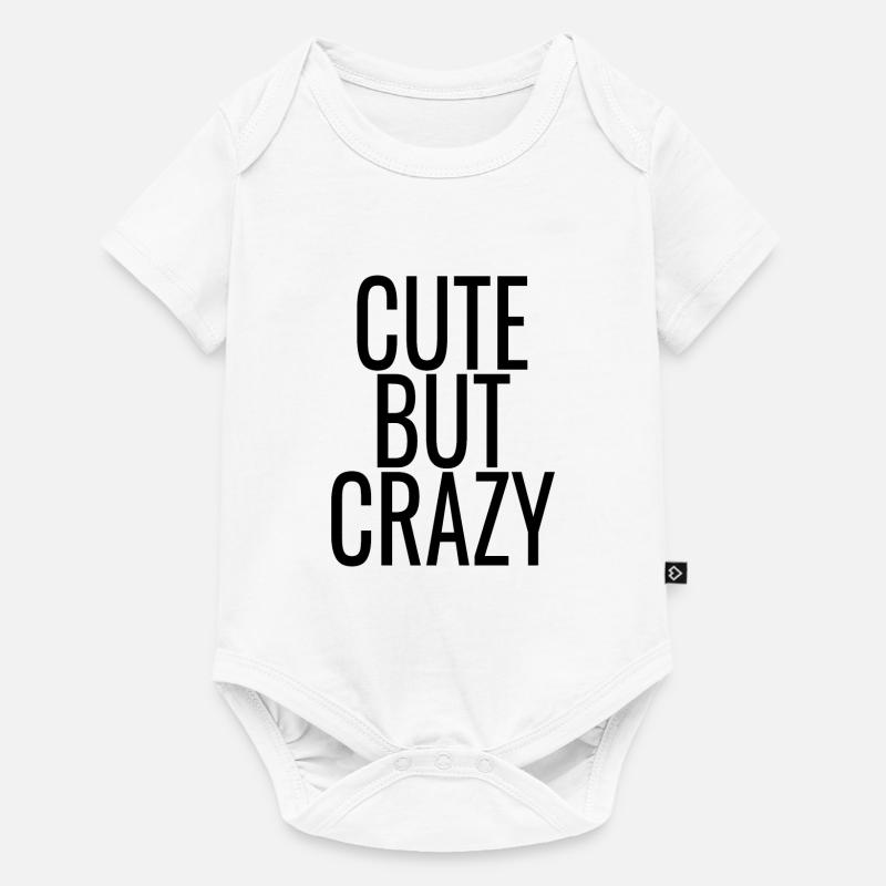 Spruch Sprüche - Baby Premium Kurzarmbody - Weiß