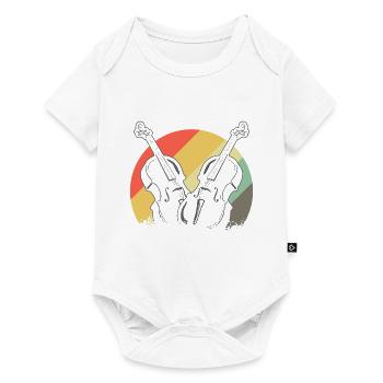 Cello - Baby Premium Kurzarmbody - Weiß - Vorne