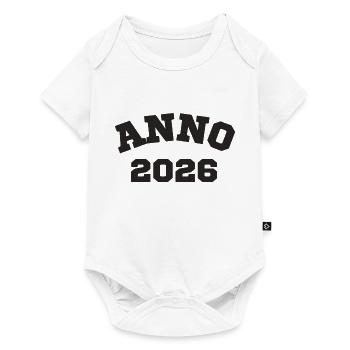 Anno 2026 Birthday Year of birth - Baby Premium short-sleeve bodysuit - white - Front