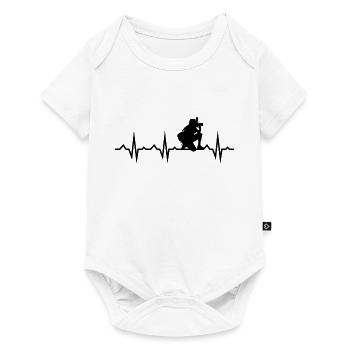 Photographer Photography Gift Saying Funny - Baby Premium short-sleeve bodysuit - white - Front