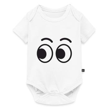 Eyes Funny Funny Gift Idea - Baby Premium short-sleeve bodysuit - white - Front