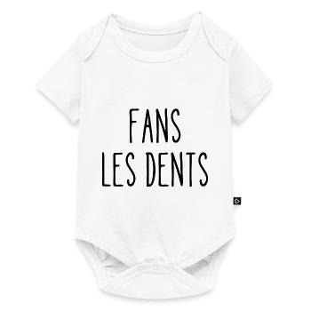 fans les mains - Body à manches courtes Premium Bébé - blanc - Devant