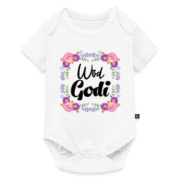 Wöd Godi Tolle Godi Taufpatin Österreich Sprüche - Baby Premium Kurzarmbody - Weiß - Vorne