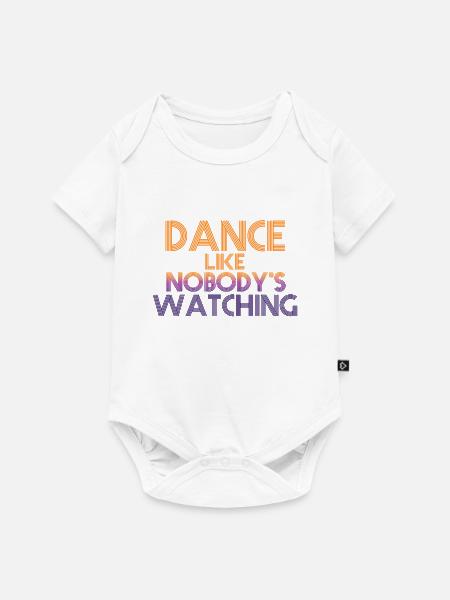 Dance - Baby Premium Kurzarmbody - Weiß