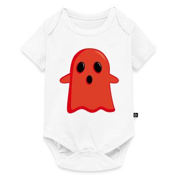 Fantôme rouge - Body à manches courtes Premium Bébé - blanc - Devant