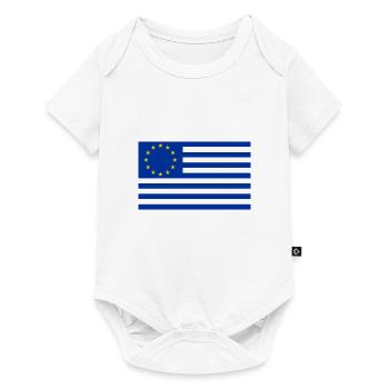 United States of Europe - EU Star Euro EEC - Baby Premium short-sleeve bodysuit - white - Front